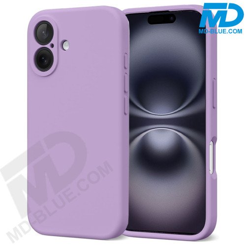 Premium Siliconen hoesje voor de Samsung S25 - Paars