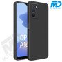 Oppo A16 / A16s Telefoon Hoesje Siliconen Zwart