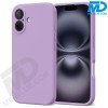 Premium Siliconen hoesje voor de iPhone 16 - Paars