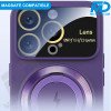 Backcover voor IPhone 14 Magsafe Compatible - Blauw