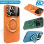Backcover voor IPhone 15 Magsafe Compatible - Oranje