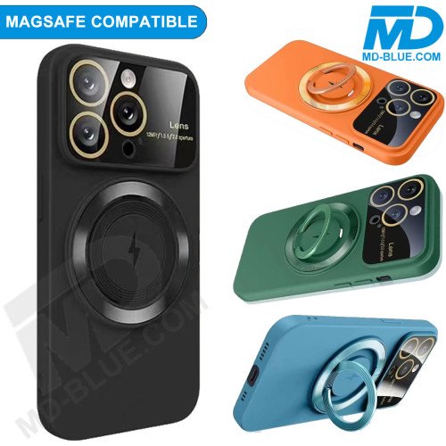 Backcover voor IPhone 11 Magsafe Compatible - Zwart