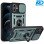 iPhone 7/8 Plus Telefoonhoesje - Armor Case - Lens Protector - Met Ring - Groen