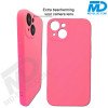Premium Siliconen hoesje voor de Samsung S24 Ultra - Hot Pink