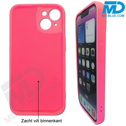 Premium Siliconen hoesje voor de iPhone 7/8/SE  - Hot Pink