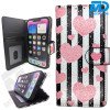 Samsung A5 (2017) - Telefoonhoesje - Book Case - Hartjes