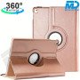 iPad Case / Hoes voor iPad 5/6/7/8/9 - 360° Draaibaar - Rosé Goud