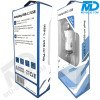MDBlue - Auto oplader - 1 x USB A - 1 x USB-C Connection - Snellader - 3.1 Amp - Wit 