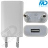 MDBlue - Oplader - 1x USB-A - 1.0 Amp - Wit