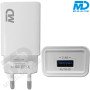 MDBlue - Oplader - 1x USB-A - 2.4 Amp - Wit