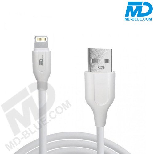 MDBlue - Oplader en Laadkabel - 1 meter - voor iPhone - USB A naar lightning - Set
