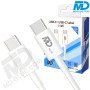 MDblue - Oplaadkabel USB-C naar USB-C - 1 MTR