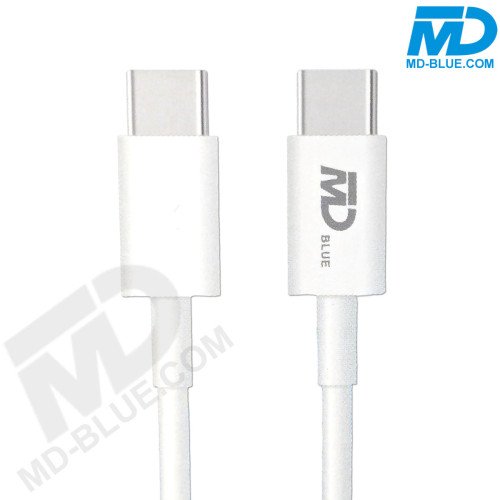 MDblue - Oplaadkabel USB-C naar USB-C - 2 MTR