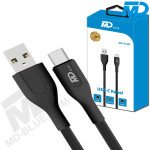 MDblue - Oplaadkabel USB-A naar USB-C - 20 Watt - 1 MTR