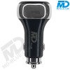 MDblue - Oplaad stekker - Duo USB - Auto oplader - Snellader - incl 1 meter oplaadkabel USB C - Zwart