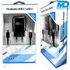 MDBlue - Duo Oplader 20 Watt (USB-C / USB-A) en Laadkabel - 1 meter - USB-C naar USB-C - Set