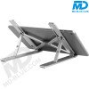 Verstelbare Laptop/Notebook Standaard Universeel - Ergonomisch - Aluminium - 15,6 Inch - Zilver