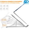 Verstelbare Laptop/Notebook Standaard Universeel - Ergonomisch - Aluminium - 15,6 Inch - Zilver