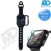 Apple Watch Screenprotector Case - Hoesje - Bandje - Apple Watch 6, 5, 4 en SE - 40 mm - Zwart