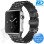 Apple Watch - Bandje - RVS -Smart Watch Bandje - voor Apple watch 38-40-41MM - Zwart