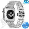 Apple Watch - Bandje - RVS -Smart Watch Bandje - voor Apple watch 42-44-45-49mm - Zilver