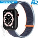 MDblue - Bandje geschikt voor Apple watch 38-40-41 MM -  Dark Navy Blue