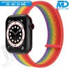 MDblue - Bandje geschikt voor Apple watch 38-40-41 MM - Rainbow