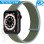 MDblue - Bandje geschikt voor Apple watch 42-44-45-49 MM - Dark Olive