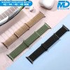 MDblue - Bandje geschikt voor Apple watch 42-44-45-49 MM - Dark Olive