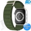 Apple Watch - Bandje - Nylon- Smart Watch Bandje - voor Apple watch 38-40-41MM - Army Green