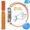 Apple Watch - Bandje - Nylon- Smart Watch Bandje - voor Apple watch 38-40-41MM - Oranje