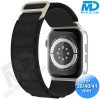 Apple Watch - Bandje - Nylon- Smart Watch Bandje - voor Apple watch 38-40-41MM - Zwart