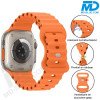 Apple Watch - Bandje - Siliconen - Smart Watch Bandje - voor Apple watch 42-44-45-49 MM - Donker Groen
