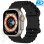 Apple Watch - Bandje - Siliconen - Smart Watch Bandje - voor Apple watch 42-44-45-49 MM - Zwart