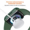 Apple Watch Screenprotector - Case - Hoesje - Apple Watch  42 mm - 9H Gehard Glas - Leger Groen