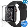 Apple Watch Screenprotector 40mm - voor Apple Watch Series SE, 4, 5 en 6 - 3D Tempered Film - Transparant