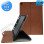 MDblue - Tablet Hoes - Case - Wallet voor iPad  10.9 - (2022) - Bruin