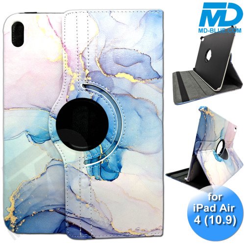 Tablet Case / Hoes Marble voor iPad Air 4 - 10.9 inch - 360° Draaibaar