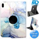 Tablet Case / Hoes Marble tab A8 2022 - 360° Draaibaar