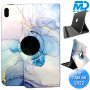 Tablet Case / Hoes Marble tab A8 2022 - 360° Draaibaar