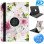 Tablet Case / Hoes bloemen tab A8 2022 - 360° Draaibaar