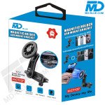 Universele magnetische auto telefoonhouder voor ventilatierooster - Zwart