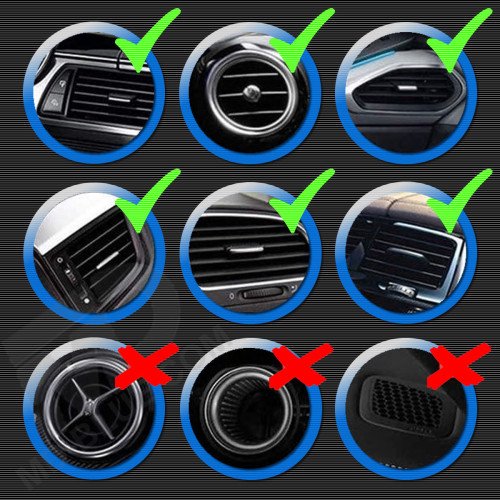 Universele auto telefoonhouder voor ventilatierooster