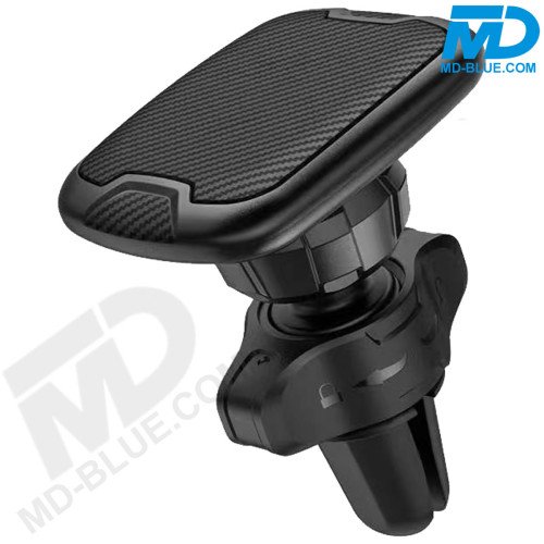 Universele magnetische auto telefoonhouder voor ventilatierooster - Zwart