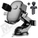 MDblue Telefoonhouder Auto 2 in 1 Universeel met zuignap voor raam, dashboard of ventilatierooster