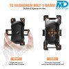 Telefoonhouder voor Fiets - Motor - Scooter - Universeel - maat 5.7 tot 6.5 inch