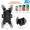 Telefoonhouder voor Fiets - Motor - Scooter - Universeel - maat 5.7 tot 6.5 inch
