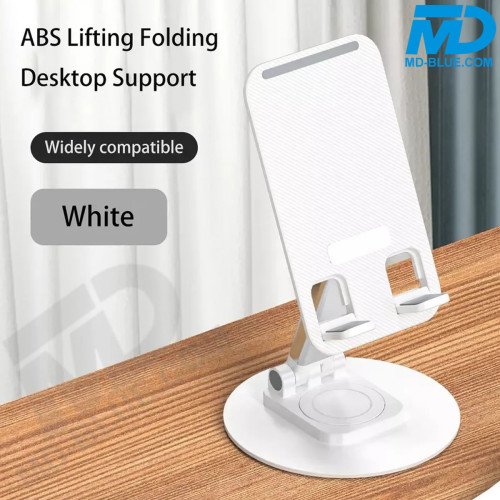 Telefoonhouder - Standaard  - voor thuis of op kantoor - Wit