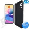 Xiaomi Redmi Note 10 (5G)  - Telefoonhoesje - Achterkantje - Siliconen - Zwart