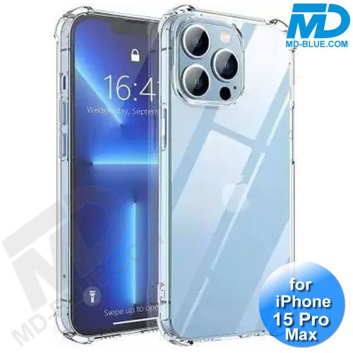 iPhone 15 Pro Max  - Telefoonhoesje - Gorilla Antishock Case - Transparant